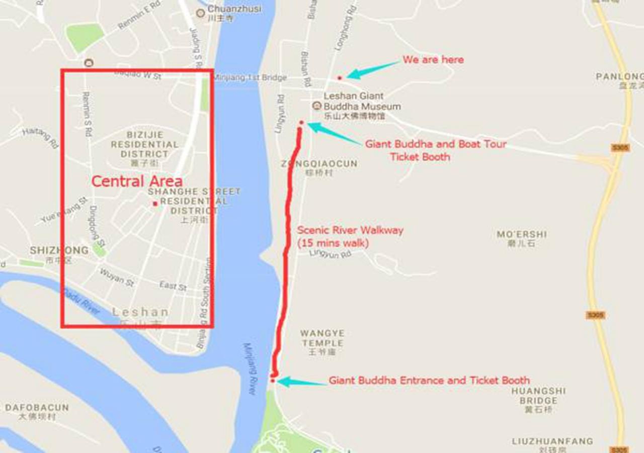 Peace Inn The Leshan Giant Buddha Branch 외부 사진